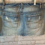Aeropostale  Distressed Blue Jean Mini Skirt 7/8 Photo 5