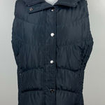 Kenneth Cole  Reaction G-III Down Feather Vest L Black‎ Sleeveless Zip Snap Photo 0