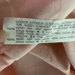 ZARA  TRF Size M Light Pink Ruffle Cotton Poplin Top Shirt Lined Photo 3