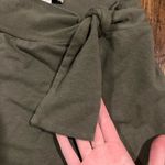 Amour Vert Aria Reverie Green Terry Midi Tie Bow Skirt Women’s Size XS Photo 6