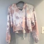 Hollister  cropped tie-dye sweatshirt Photo 0