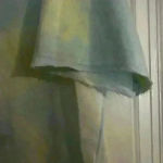 Princess Polly Green Blue Tie Dye Boxy Tee sz:4. Pastel green blue tie dye tee. Photo 2