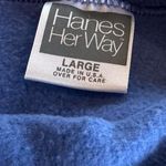 Hanes Vintage 90s Her Way Sweatshirt Floral Pullover USA Cotton Photo 2