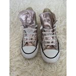 Converse Chuck Taylor All Star High Top Rose Gold Metallic Sneakers women 7.5 Photo 2
