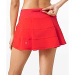 Lululemon  Pace Rival Skirt in Carnation Red Size 4 Photo 1