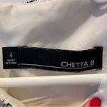 Chetta B Women's Sleeveless Cotton Shift Dress Venice Italy Size 4 Photo 2