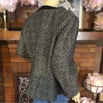 Kasper BLACK, GOLD AND CREAM BOUCLE OPEN-FRONT BOXY BLAZER (18) Photo 3