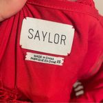 Saylor  Pippa Red Lace One-Shoulder Dress- Size XS Photo 13