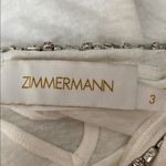 Zimmermann  rhinestone embellished linen tee Photo 4