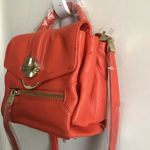 Cynthia Rowley Bright Red-Orange Mini Crossbody Bag Photo 5