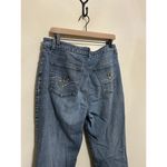 Escada Jeans Women's Size 46 Baggy Denim Designer Pants Trousers Made In Italy Blue Photo 9