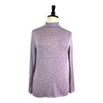 A New Day Target Women’s Top Mock Neck Tee Long Sleeve Purple Heather Size XXL Photo 9