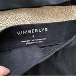 Kimberly C Ribbed Tank Bike Short Set Black Size Small Photo 2