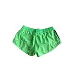 LULULEMON Neon Green Running Lined Workout Shorts Size 8 Photo 2