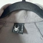 Spyder Women's Free Style Quarter-Zip Pullover Stone Gray Size S Photo 4
