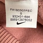 Nike  Womens Pink with Racing Stripes Hooded Warm up Jacket - Size Small - VGUC Photo 7