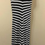 BCBGMAXAZRIA MAXAZRIA Black & White Striped Maxi Skirt Size XL Photo 5