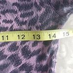 Lucky Brand Ombre Thermal Animal Print Shirt Top Photo 5