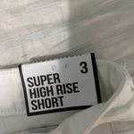Francesca's white jean shorts Photo 2