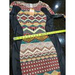 Boutique Ktoo Women Polyester Long Sleeve Round Neck Knee Length Dress Size L Size L Photo 10