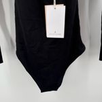 Anthropologie ENCANTADORE Celia Swimsuit Small NWT One Piece Black  Swim Bodysuit Photo 12