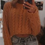 American Eagle Mustard Sweater Photo 0