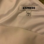 EXPRESS White One Shoulder Cocktail Dress Photo 2