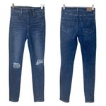 American Eagle Women's Jeans AEO Super High Rise Distressed Jegging Size 2 Short Photo 9