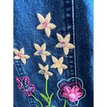 I Love Jesus Embroidered Denim Jean Jacket Medium Blue Photo 7