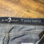 7 For All Mankind 'A' Pocket Bootcut Jeans Women's Size 32 Flare Stretch Denim Photo 4