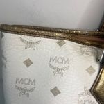 MCM  Princess Lion White Shoulder Tote Photo 4