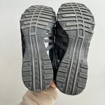 Skechers Black Womens 21310 Leather Round Toe Lace Up Sneaker Shoes Size 9.5 Photo 7