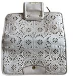 Coach white leather with cricut design snap closure wallet Photo 6