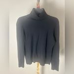 CHAPS  Classic Black Turtleneck Sweater Women’s Size Medium Photo 4