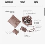 Dagne Dover  Indi Neoprene Diaper Backpack
size small in onyx Photo 12