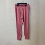 Nike  Dri-Fit women size‎ small high waisted ankle pink leggings logo Photo 2