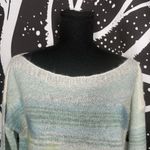 Anthropologie New Troubadour Frosted Horizon Sea Blue Alpaca Wool Sweater S Photo 1