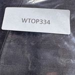 Dana Buchman  100% Silk Zip Up Fitted Peplum Shell Top Blouse Dark Brown Size 8 Photo 7