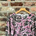 Nic+Zoe Cotton Printed Pullover Crew Sweater, S Photo 2