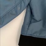 Kendall + Kylie blue jacket coat medium M black trim Photo 5