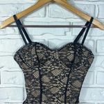 Lulus NEW Spice it Up Black Lace Bustier Bodysuit Size XS Photo 12