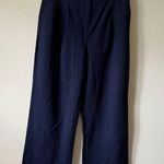 J.Crew Wide-leg Ponte Pant navy blue size 10 Photo 0