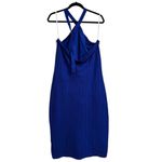 Invitee Royal Blue Juniors' Halter Sleeveless Crochet Midi Sweater Dress XXL NWT Size undefined Photo 2