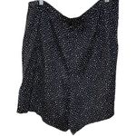 Talbots Polka Dot Knit Shorts Black and White Size 12 Photo 5