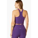 Beyond Yoga  Women's Spacedye Focus Cropped Tank Purple XS NWT $68 Photo 1