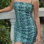 Tiger Mist  Blue Snake Dress Photo 0