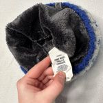 The North Face  Unisex Blue Cream Knit Beanie Photo 2