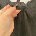 BCBG Black sleeveless dress with ruffles, fully lined S Photo 4