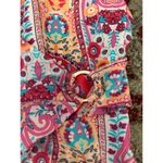 Nanette Lepore  Plunging V-neck Halter Print One-Piece Moderate Swimsuit Size 10 Photo 9