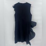 Anthropologie  Hutch Sleeveless Ruffle Sheath Dress Size‎ M Black Photo 7